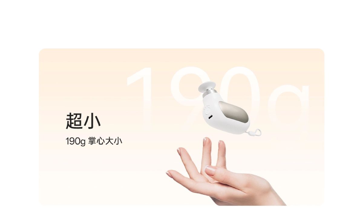 Pocket mini massage gun, electric, portable