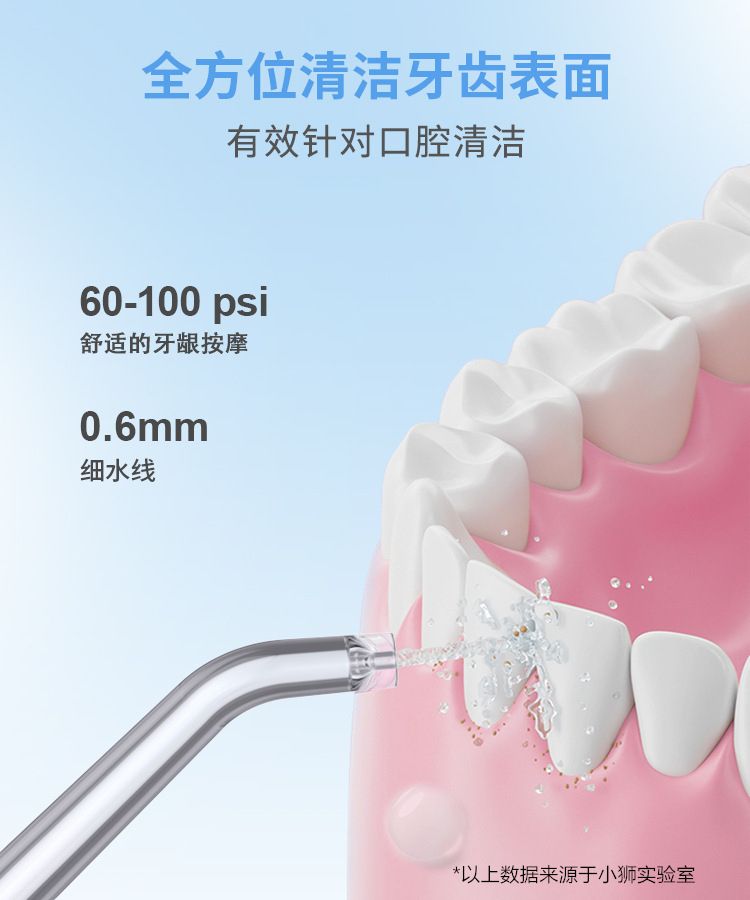 Portable electric teeth cleaner, water flosser, oral care