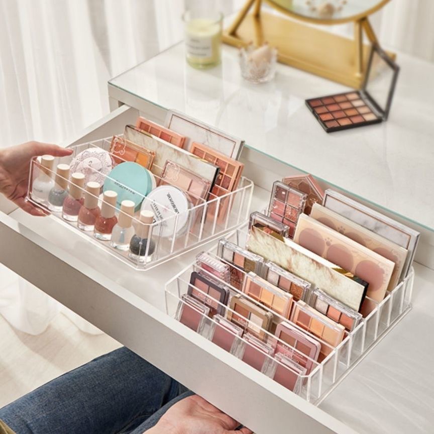 Multifunktionale Desktop-Kosmetik Organizer Box