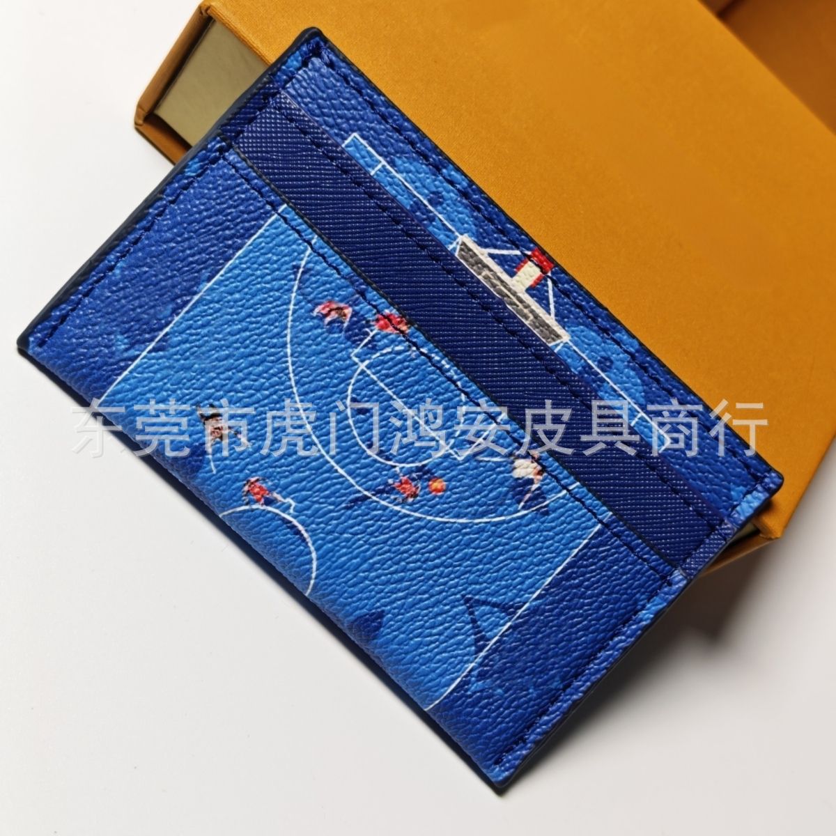 Passport wallet and card holder with cartoon design