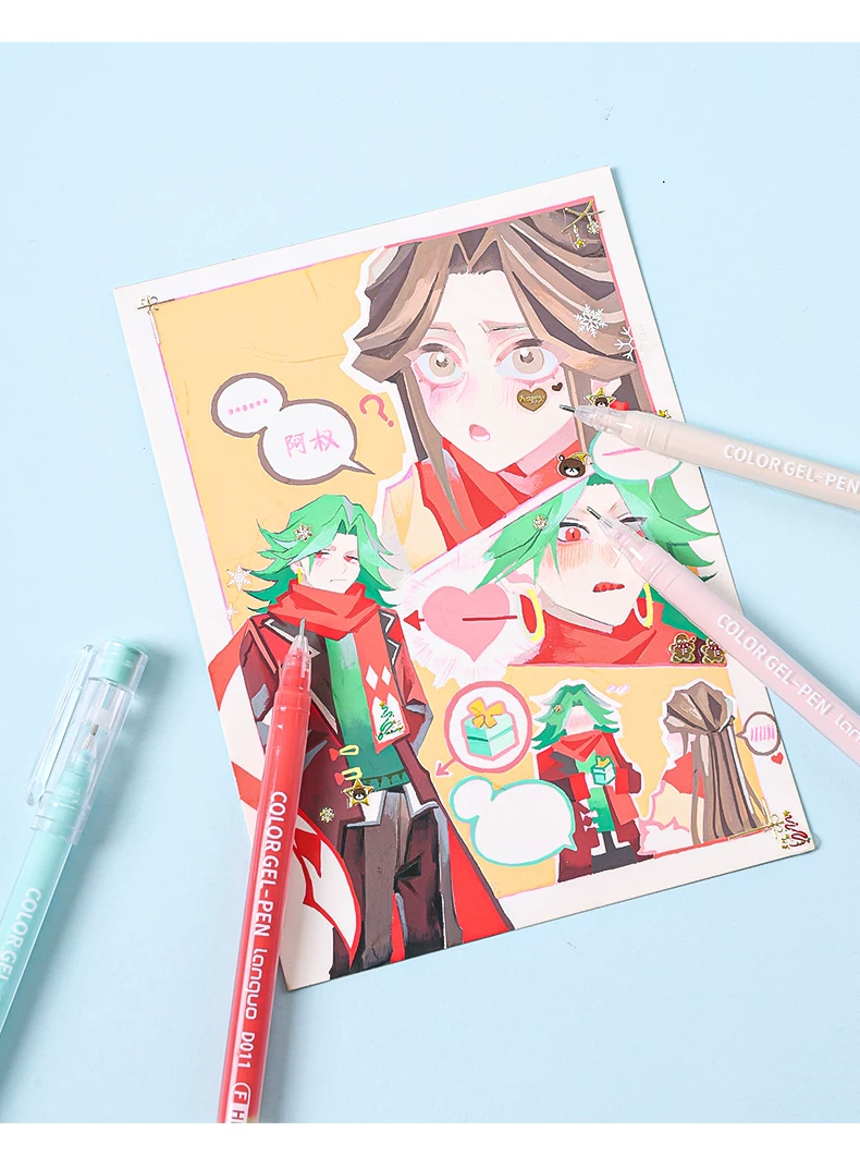 Languo Kunstset Acryl-Markerstifte, Schüler-Geschenkbox