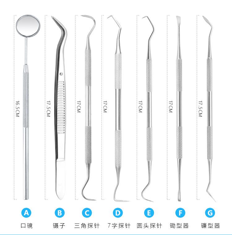 宠物牙医口腔工具家用护理牙齿清洁刮牙剔牙去除牙结石洗牙洁牙器