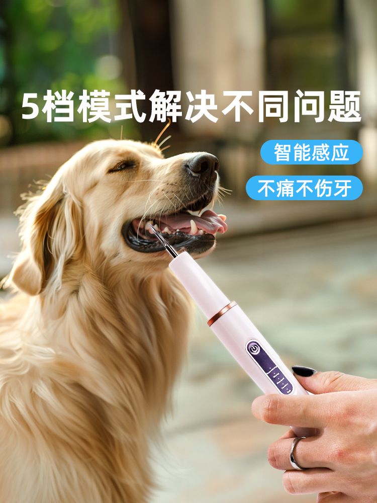Ultrasonic Pet Teeth Cleaner Tartar Remover