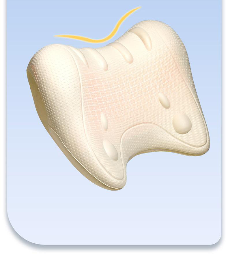 O-type cervical massage pillow for neck stretching and correction