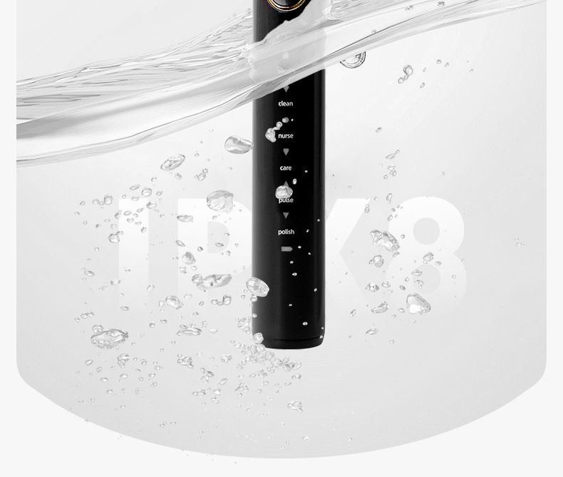 Electric toothbrush, fully automatic, smart sonic, rechargeable, soft bristles