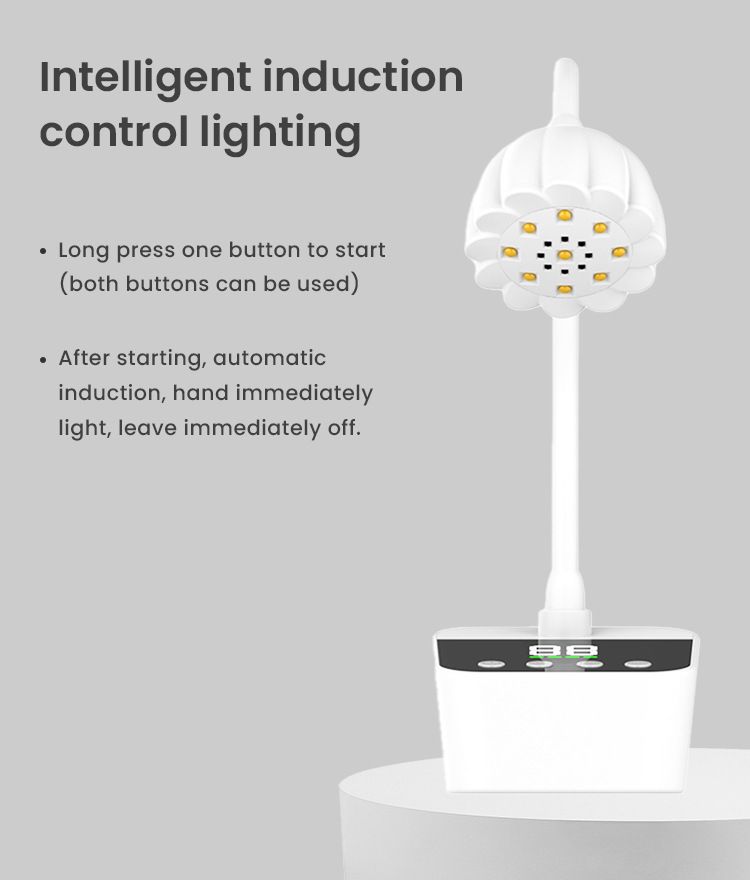 Mini UV nail lamp, professional, smart wireless, quick-drying