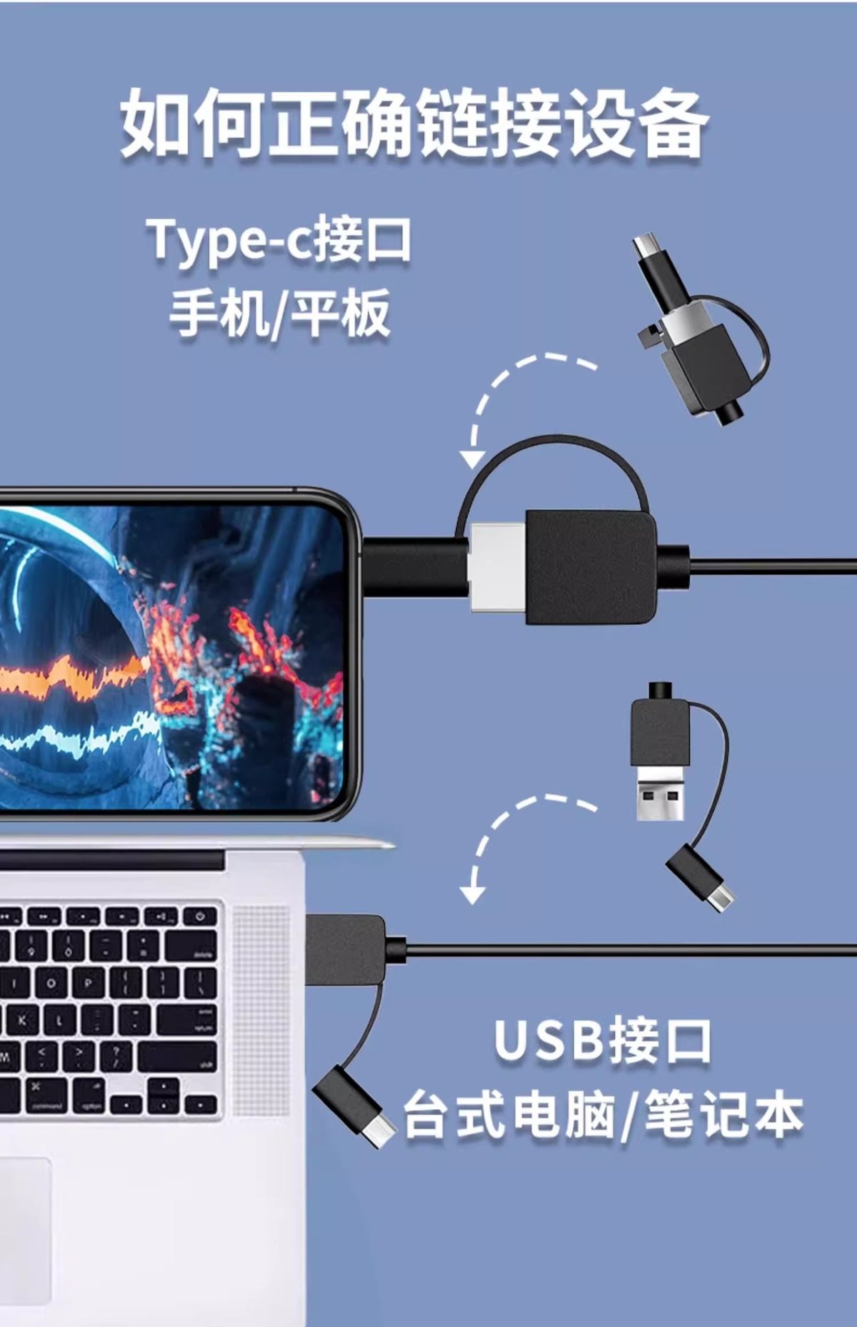HD endoscope, wireless, waterproof, for vehicle and pipe inspection