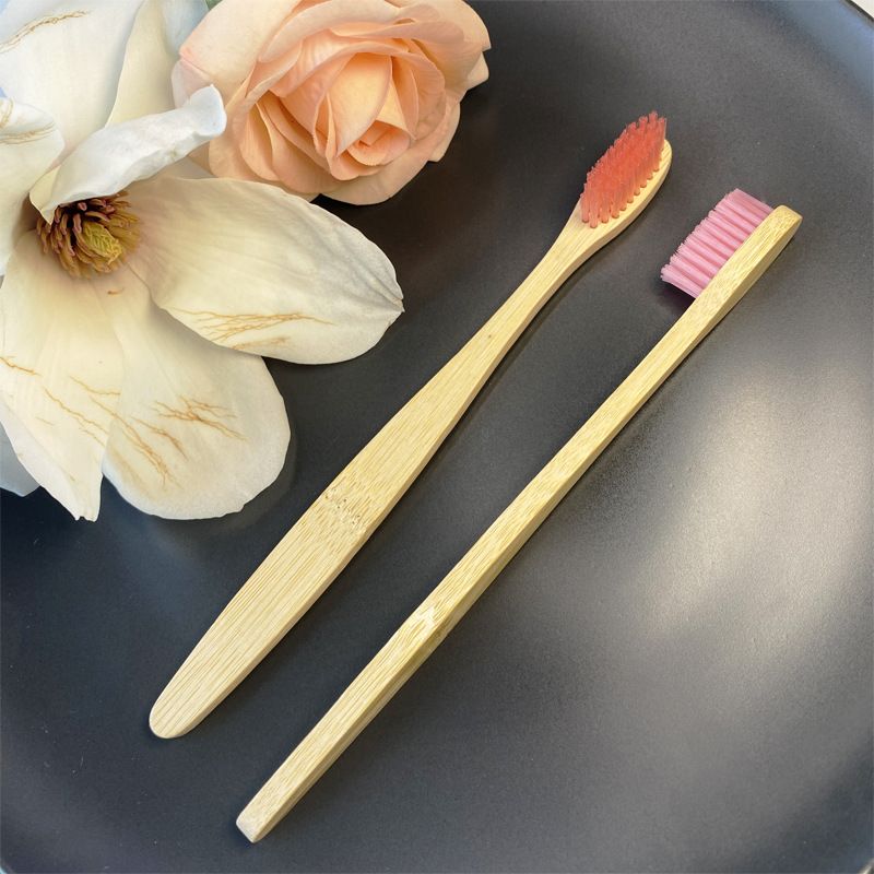 Hotel bamboo toilet kit, toothbrush comb dental floss