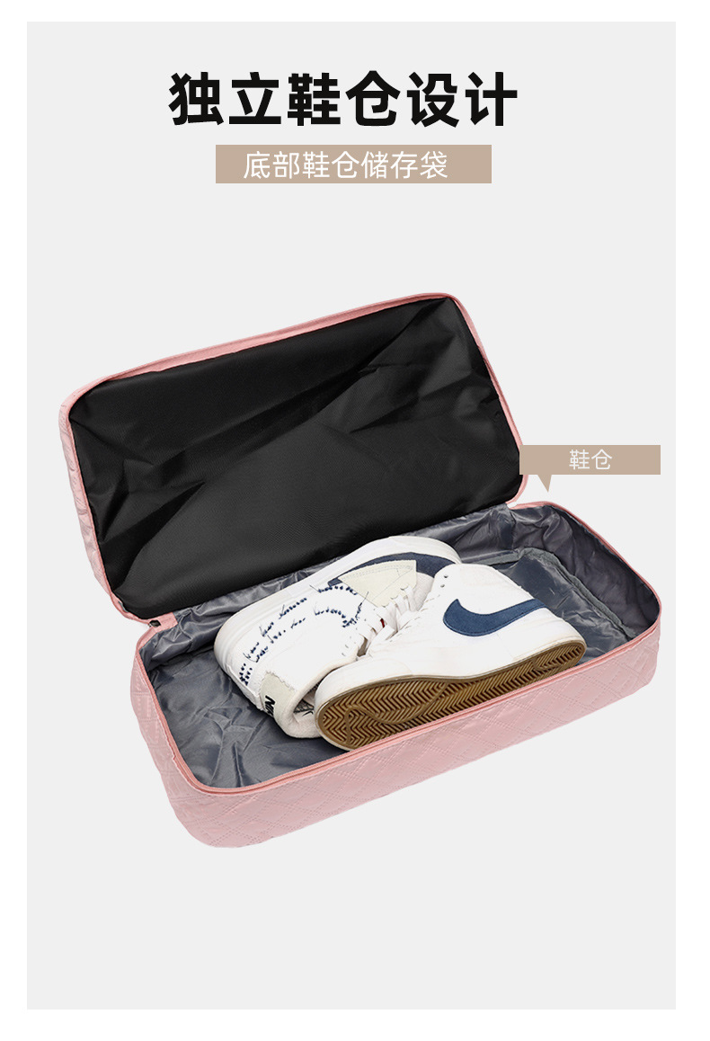 Travel bag large capacity lightweight portable handbag