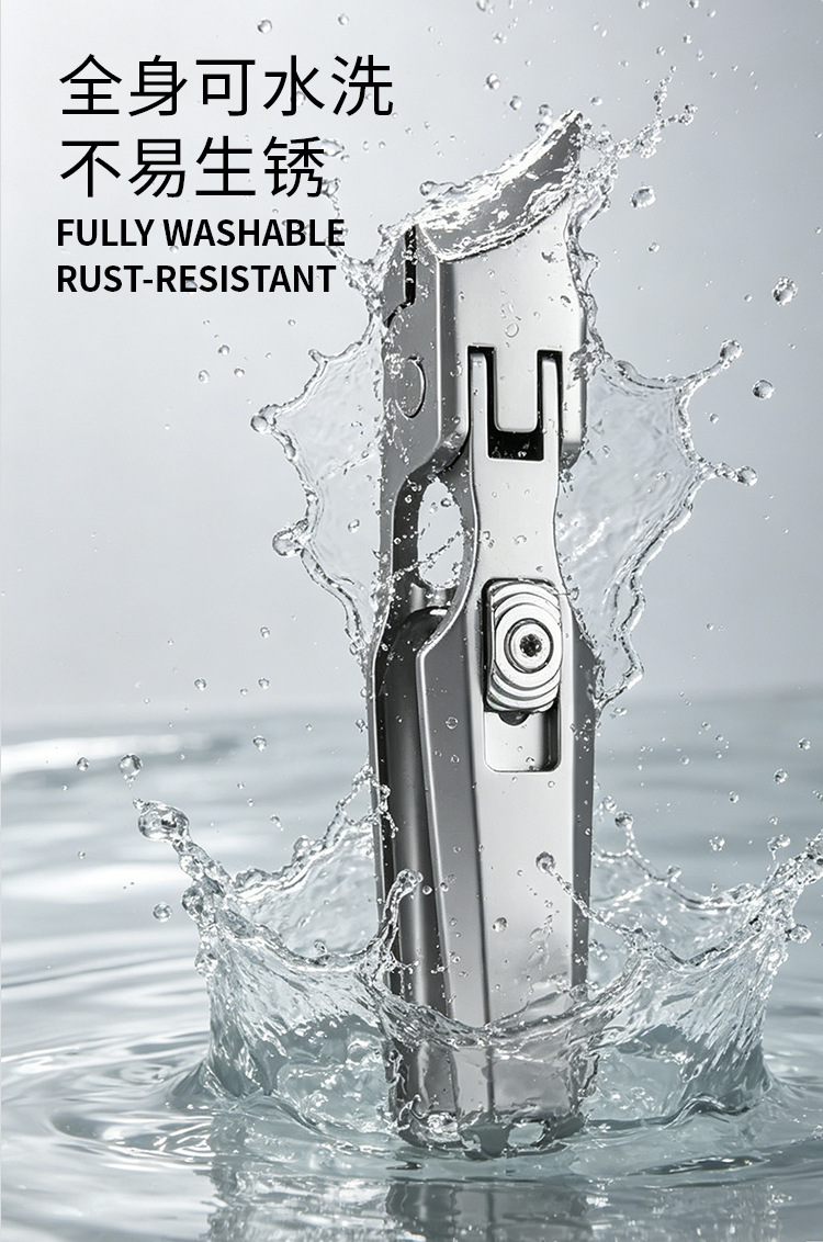 Ingrown toenail clipper set with curved cutting design