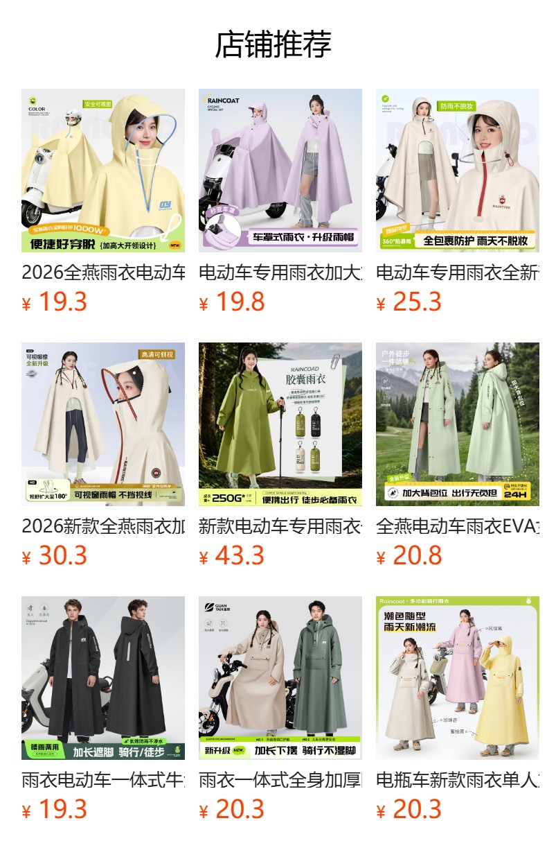 E-Vehicle Raincoat Full Body Extended Heavy Rain