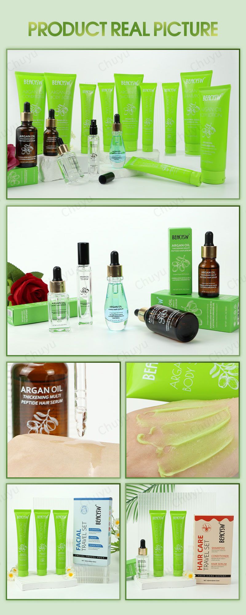 Argan yağı şampuanı, hacim ve yağ kontrolü