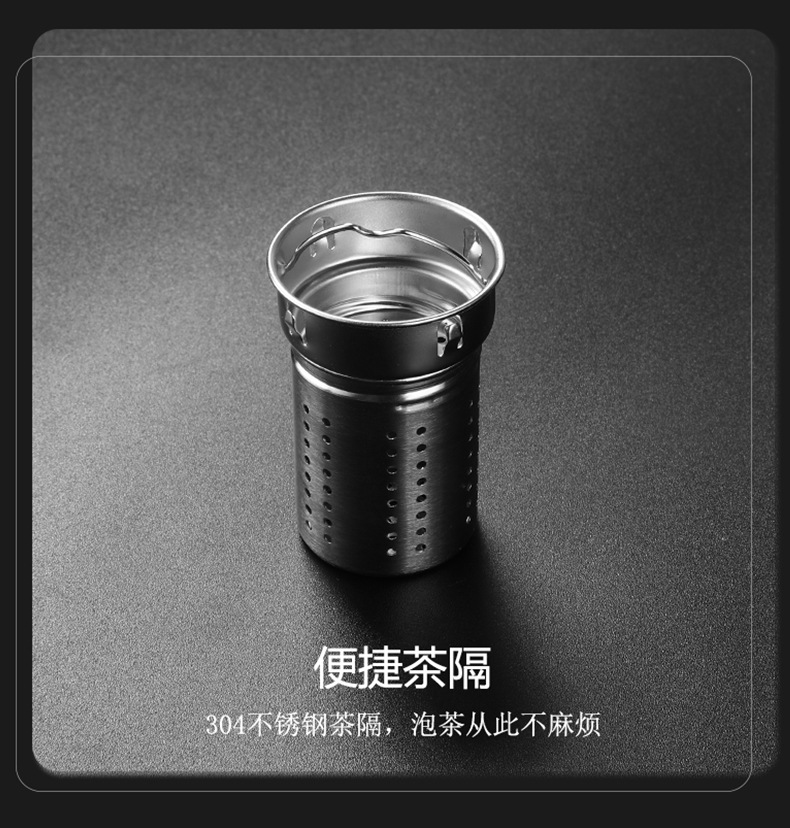 Insulated cup 316 stainless steel temperature display