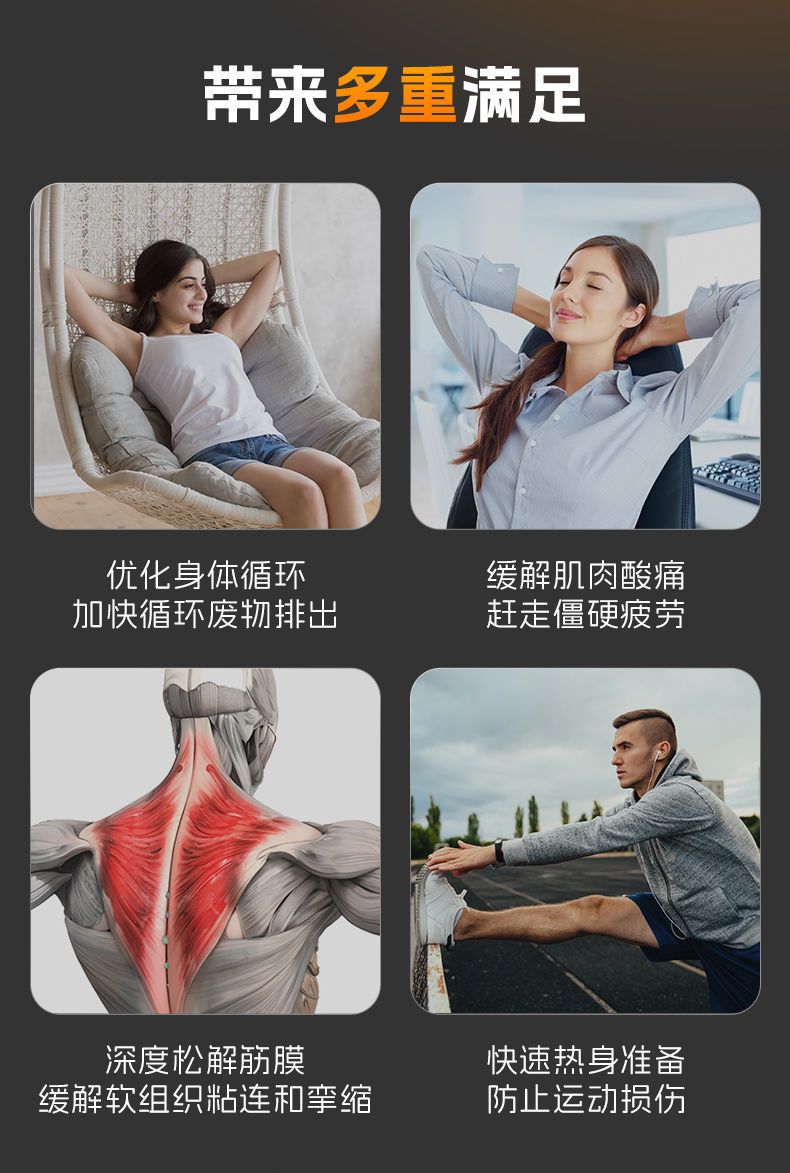 Peak Mini Rechargeable Fascia Gun Massager