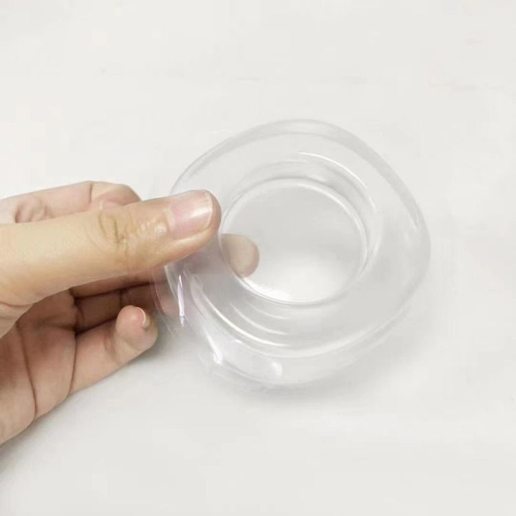 Washing machine foot pad, transparent, shock-absorbing, anti-slip