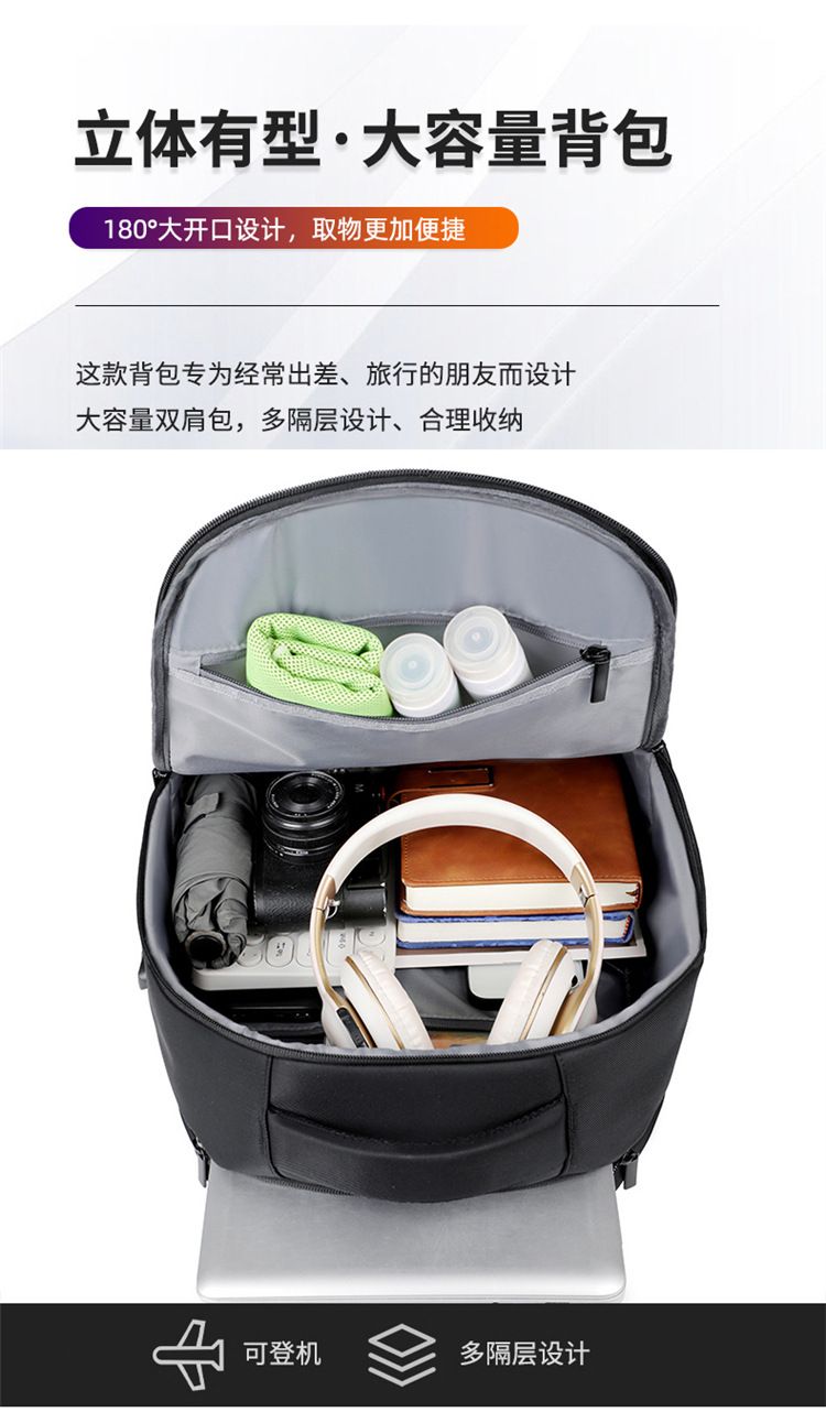 Wasserdichter Pendler-Rucksack, Laptop-kompatibel