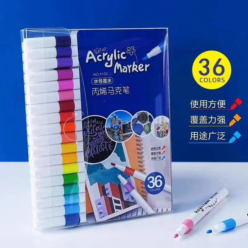Auswaschbare Acrylmarker für Kinder