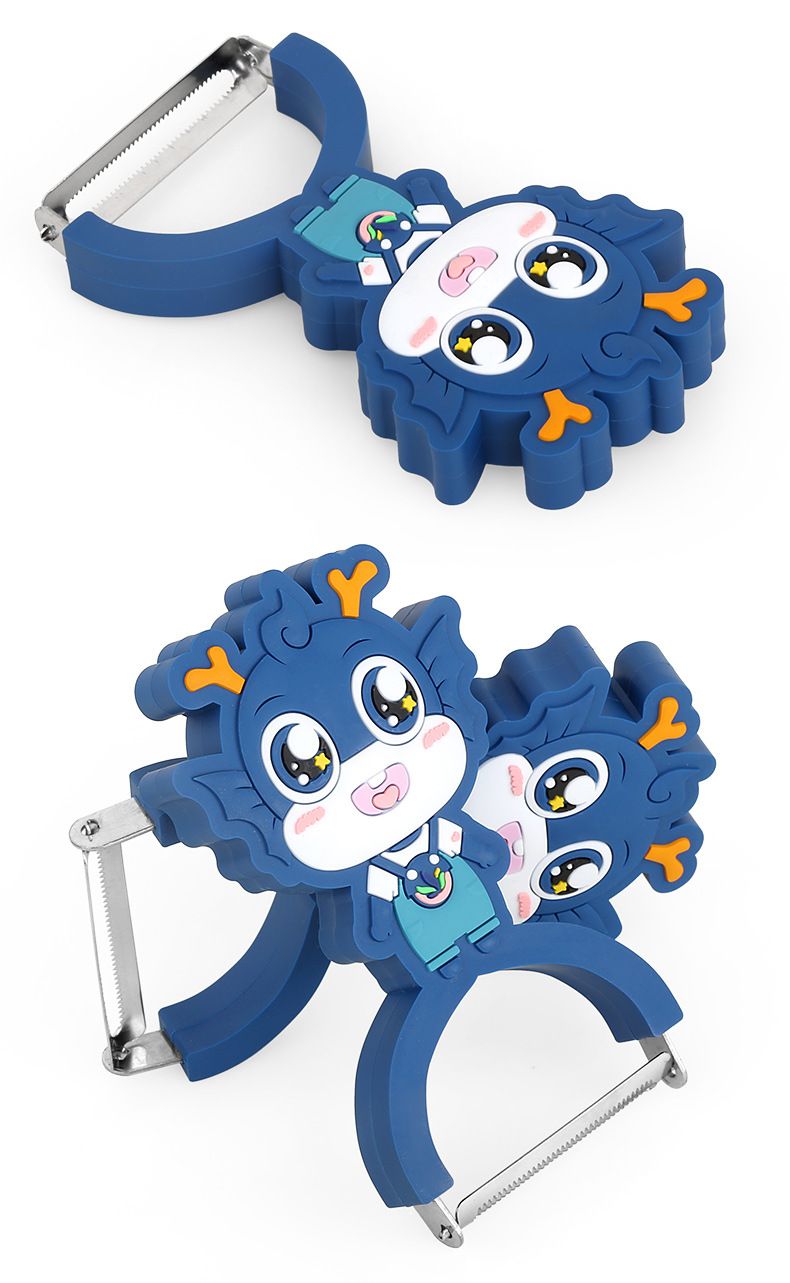 厂家定制创意卡通削皮器 创意礼品水果刨子果蔬削皮刀定制logo