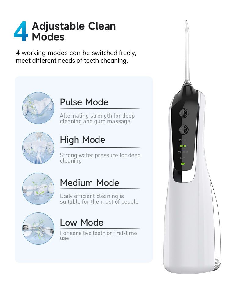 Electric Oral Irrigator, Portable, Waterproof