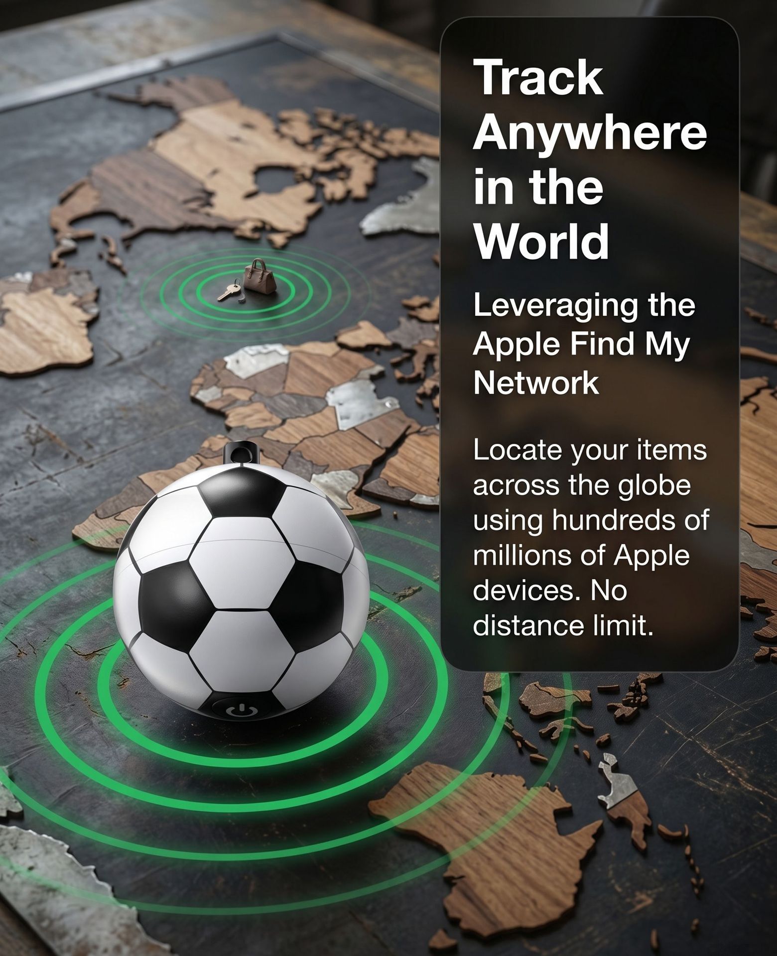 Futbol konum belirleme cihazı AirTag GPS bulucu