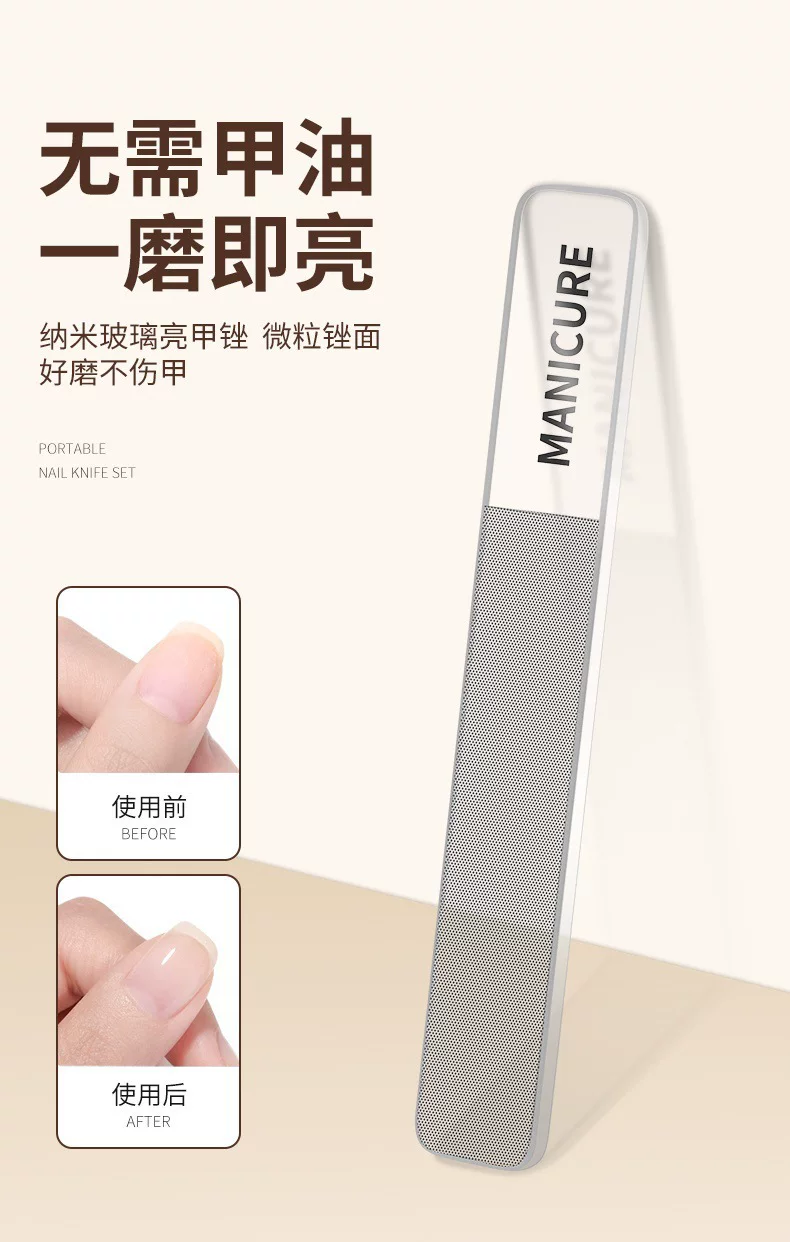 Nagelschere-Set Spritzschutz Maniküre-Werkzeuge