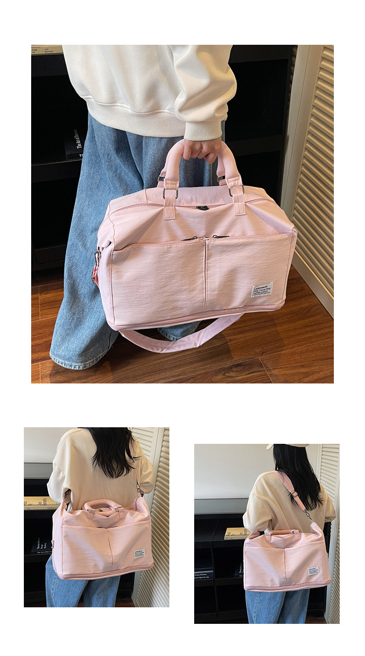 Travel Bag Women Wet-Dry Separation Multiple Pockets
