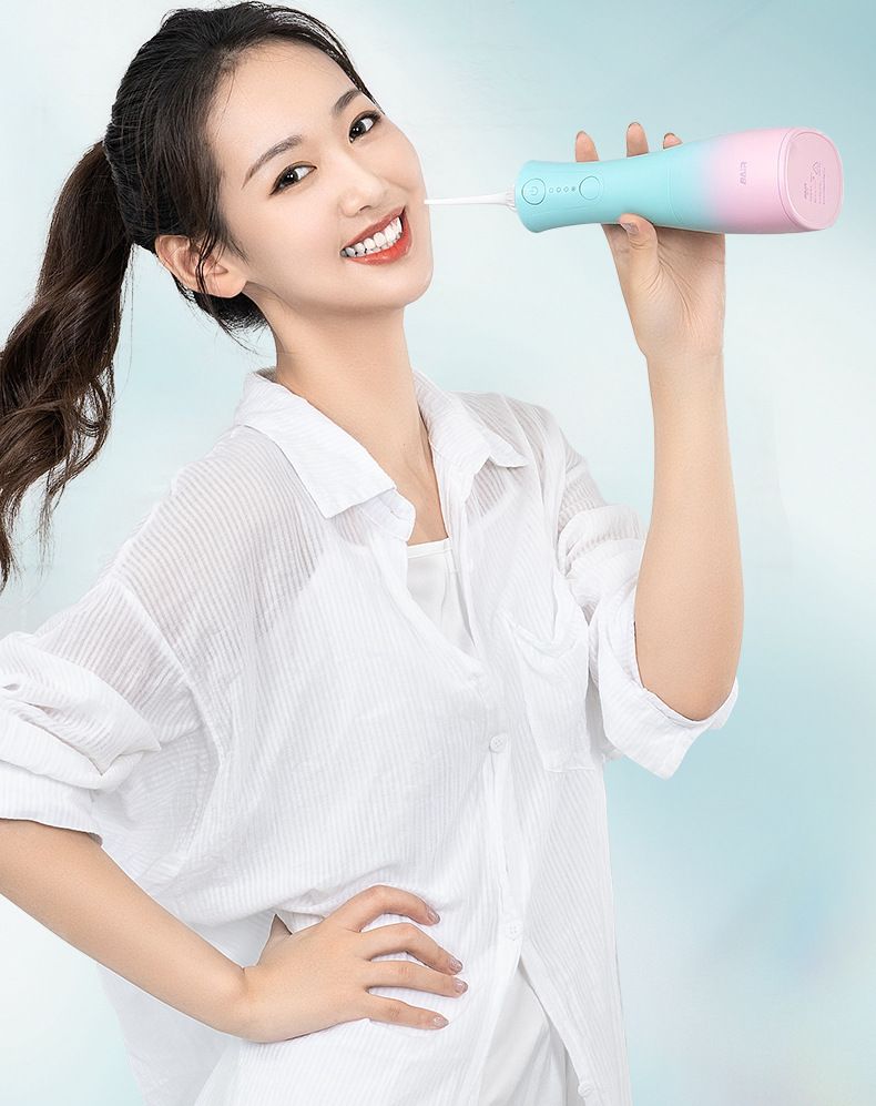 拜尔M401冲牙器家用电动便携式水牙线正畸专用清洁牙齿缝洗牙声波