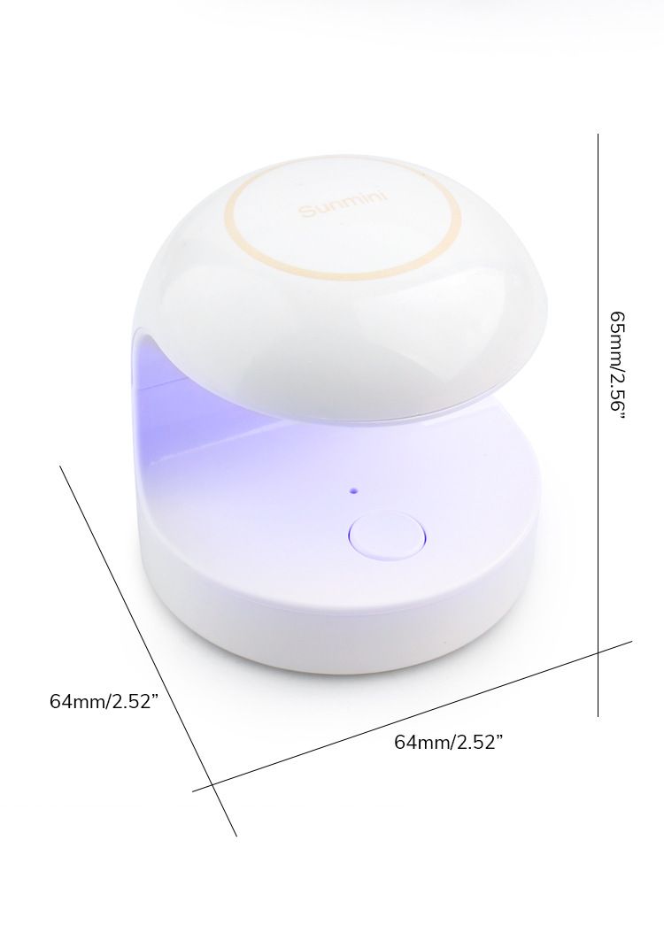 SUNmini taşınabilir tırnak UV lambası mini USB