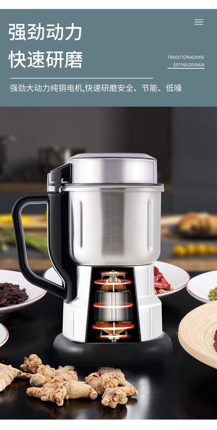 Electric Coffee Bean and Spice Grinder