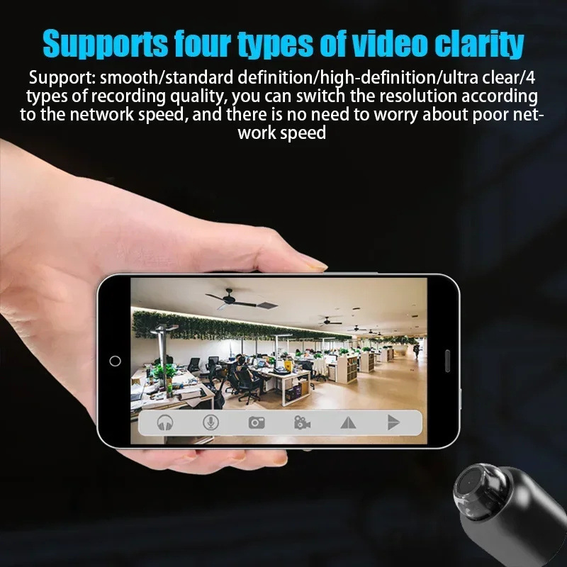 Security camera, WiFi, HD, remote access, indoor