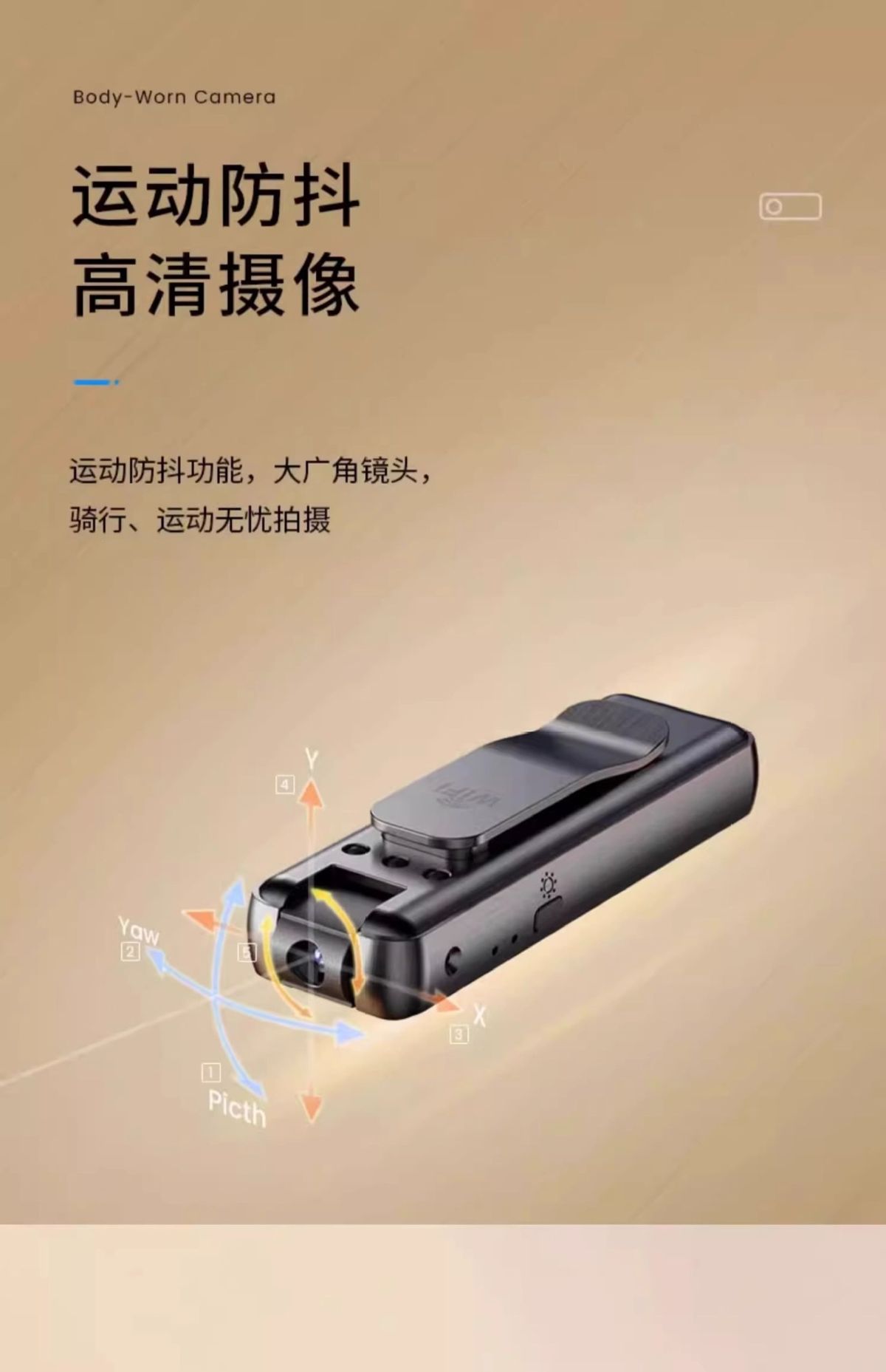 Covert recording camera, remote monitoring, video and audio recording, action camera
