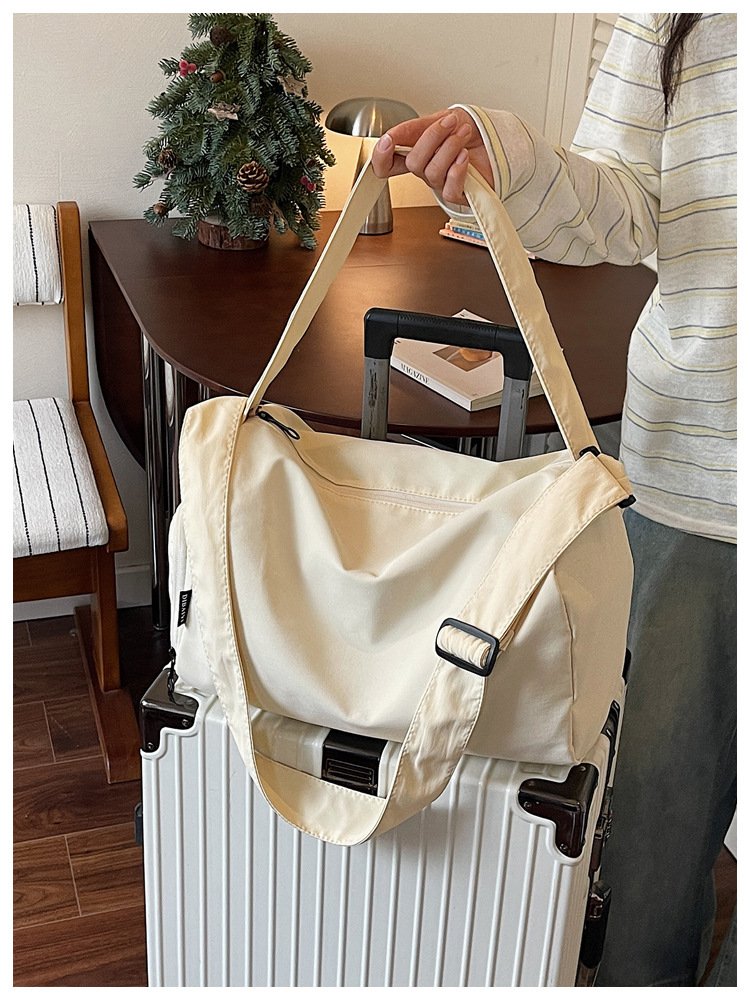 Soft Crossbody Tote Travel Bag, Waterproof Large Capacity