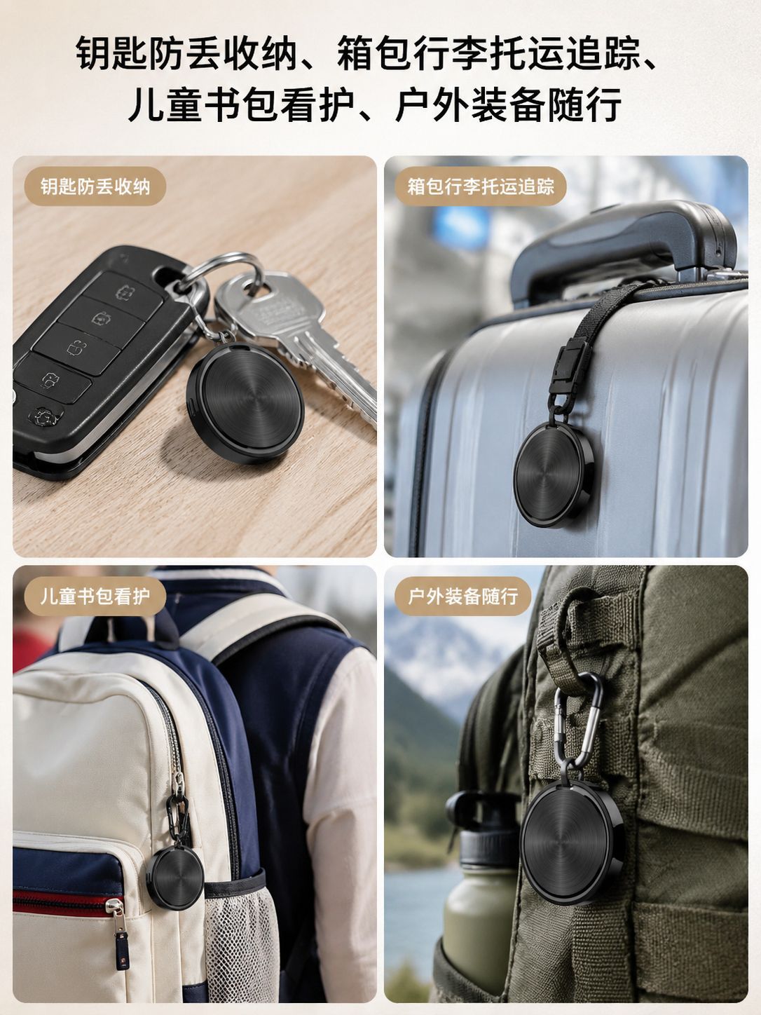 Bluetooth tracker compatible with Google and Apple, location finding