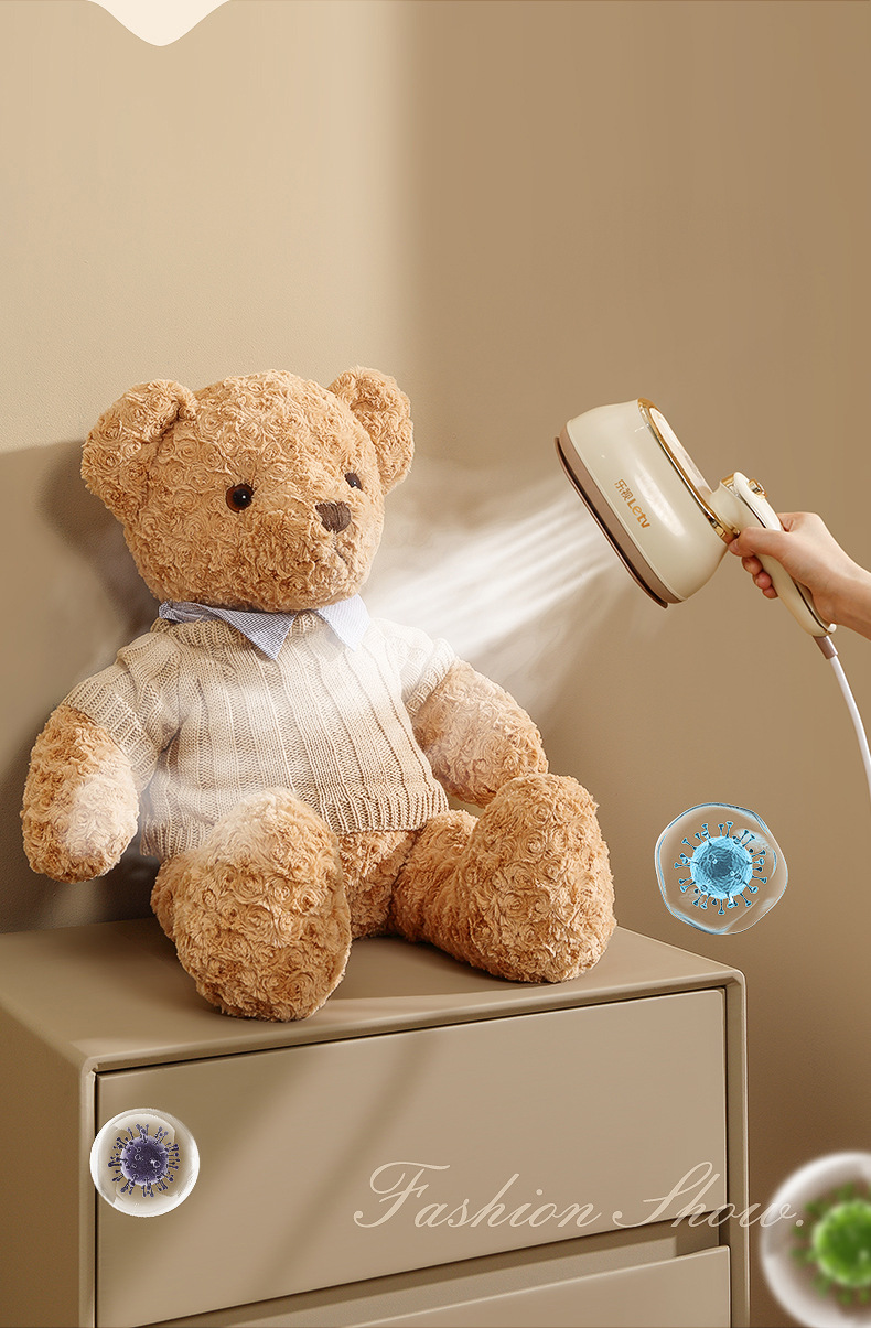 Electric iron with automatic steam function, portable for home and travel