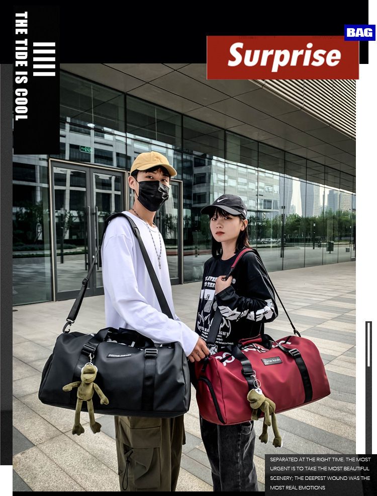 Reisetasche, Schulter-/Handtasche, Schuhfach, große Kapazität