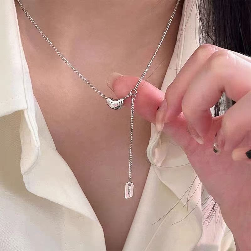 S925 Sterlingsilber Zirkonia-Halskette für Damen