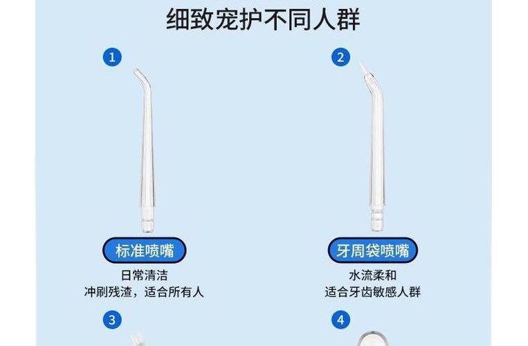 超声波高压冲牙器洗牙器便携式家用电动专用正畸水牙线洗牙神器