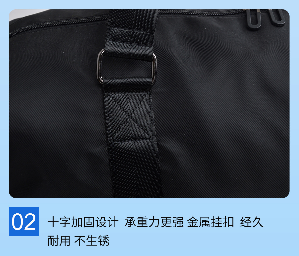 Portable Travel Bag Large Capacity Waterproof Carry-on
