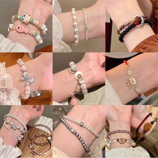 微镶锆石超闪手链女生轻奢高级感水晶手串2026新款爆款首饰品批发