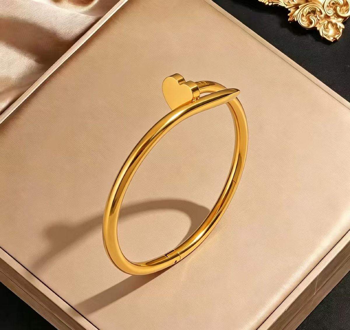 Titanyum çelik bilezik, dört yapraklı yonca, trendy