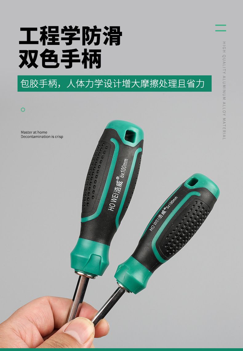 Cross-head magnetic multi-purpose screwdriver