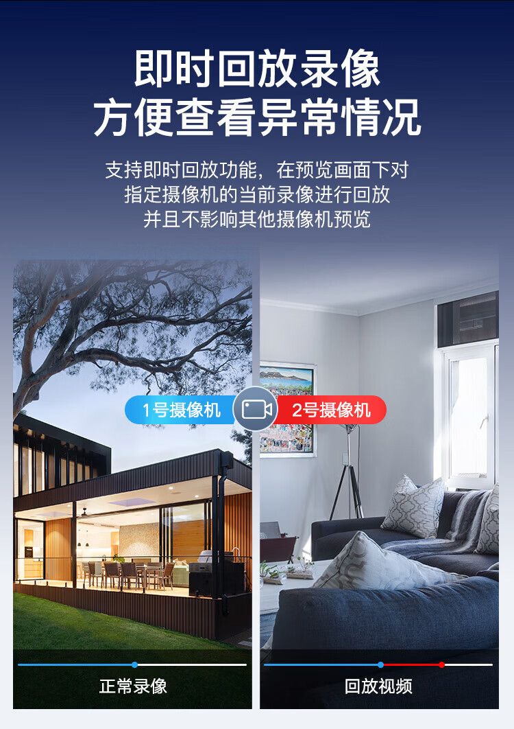 海康威视网络监控硬盘录像机16路8盘位4K高清NVR DS-8816N-R8