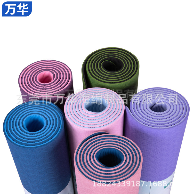 Spor yoga matı kaymaz EVA çoklu renkler