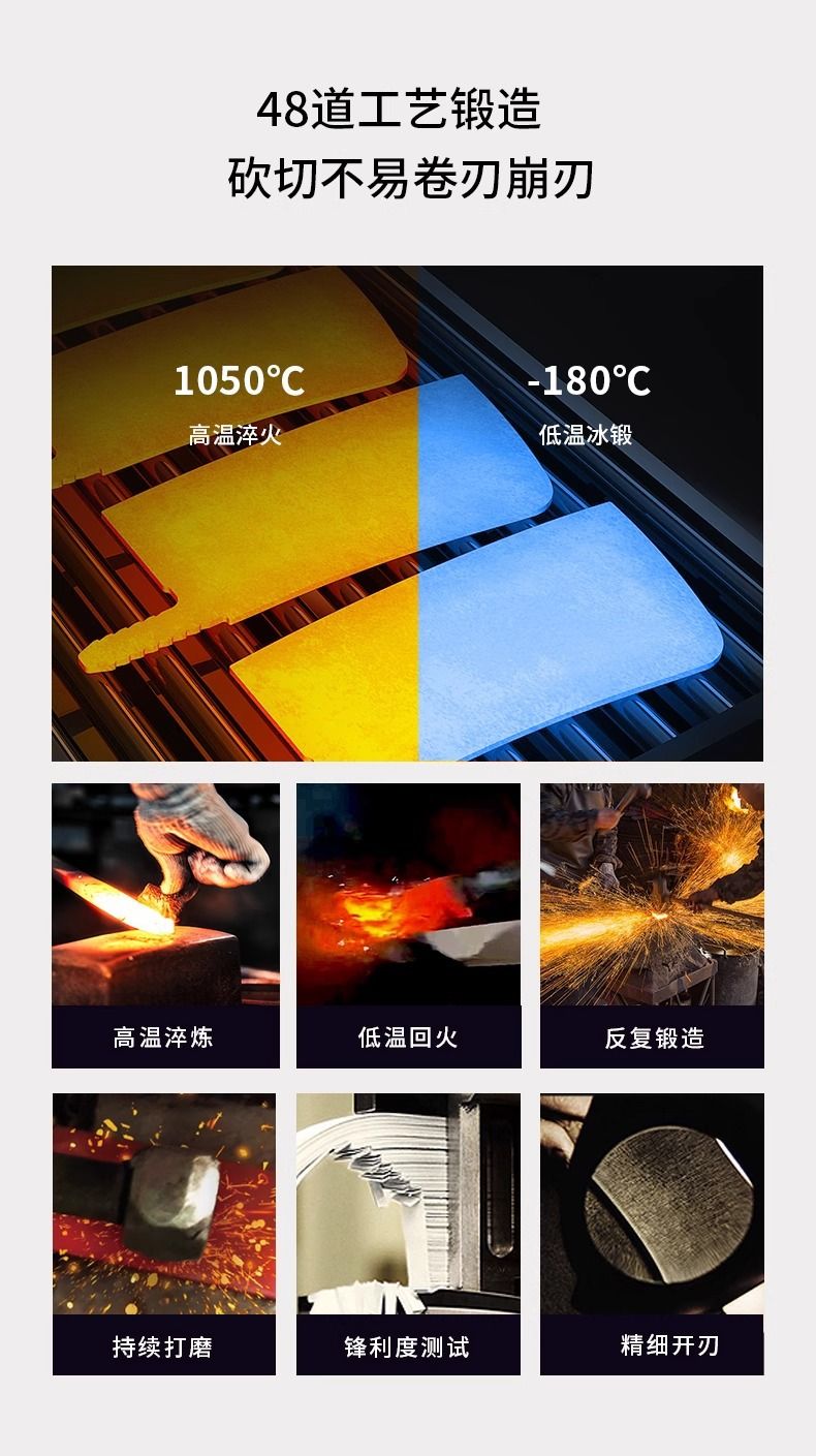 刀具套装家用组合厨房不锈钢菜刀菜板批发厨具全套刀跨境新款代发