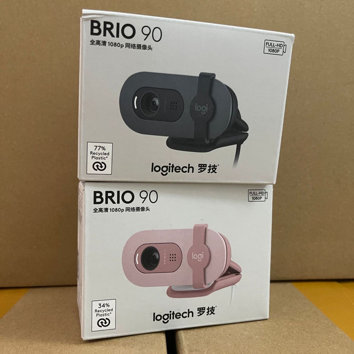 Logitech Brio90 Full HD Webcam, 1080P