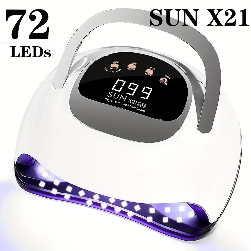 UV nail lamp smart induction 4-speed timer