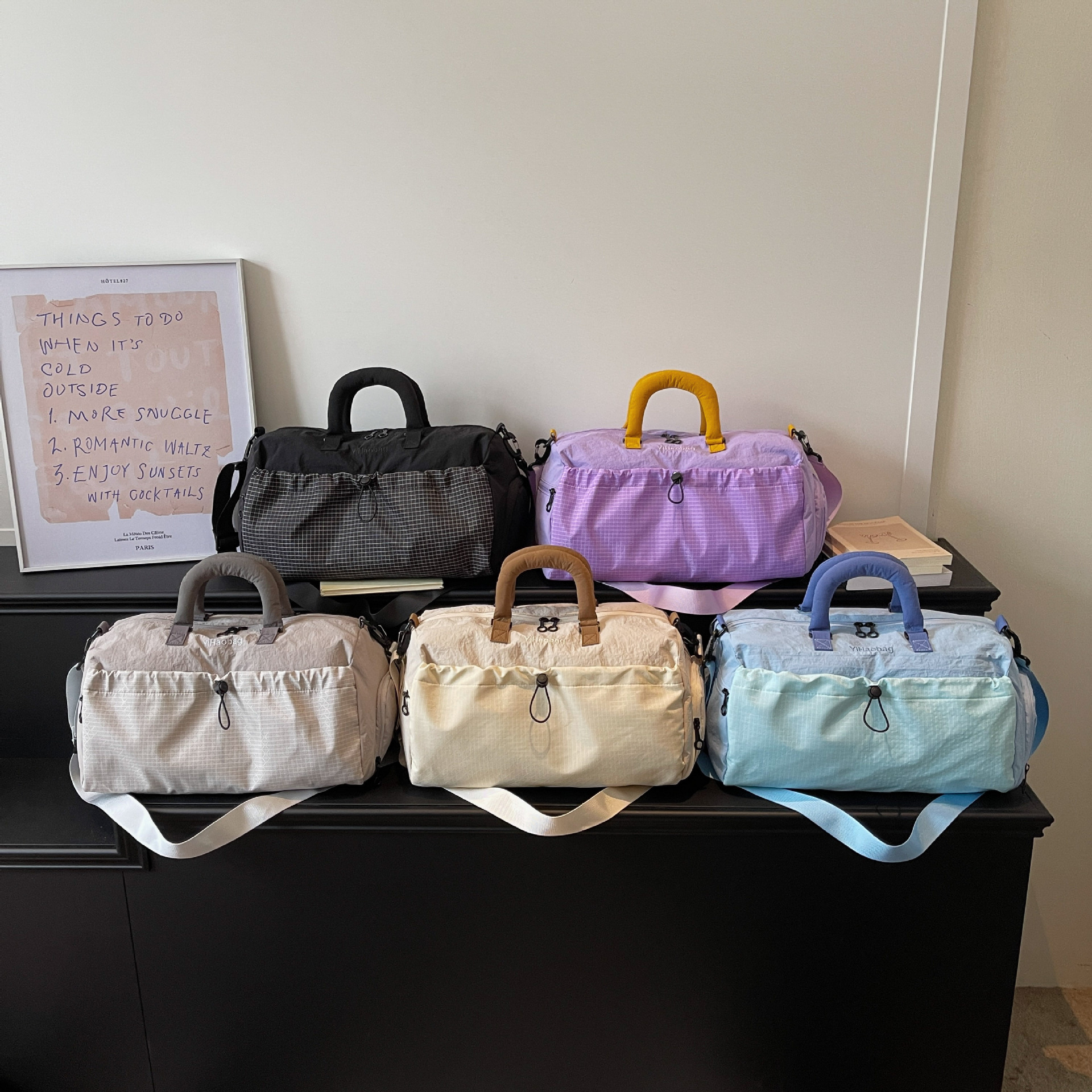 Reisetasche mit Trocken-Nass-Trennung, groß