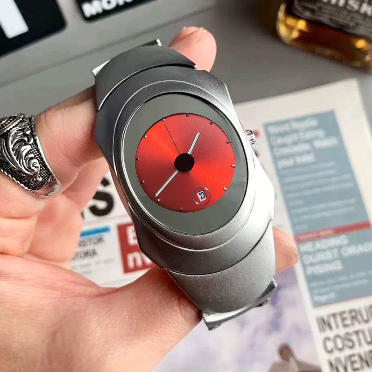 Women's Luxury Watch Calendar Waterproof Quartz Versatile