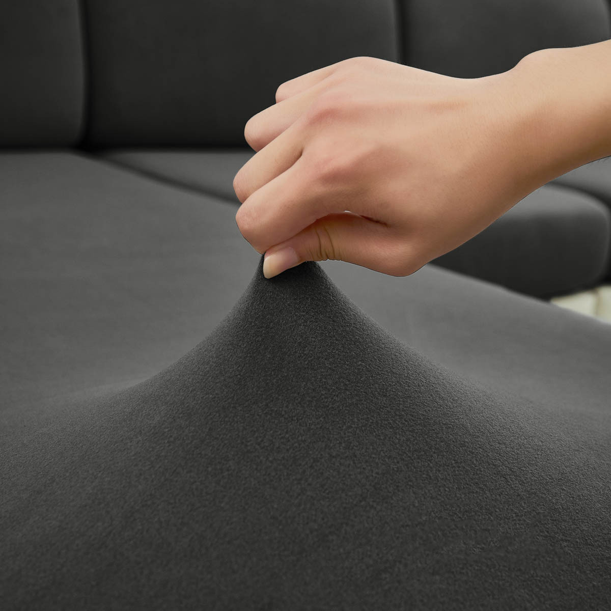 Süt ipek TPU su geçirmez kanepe yastık kılıfı, 180gsm