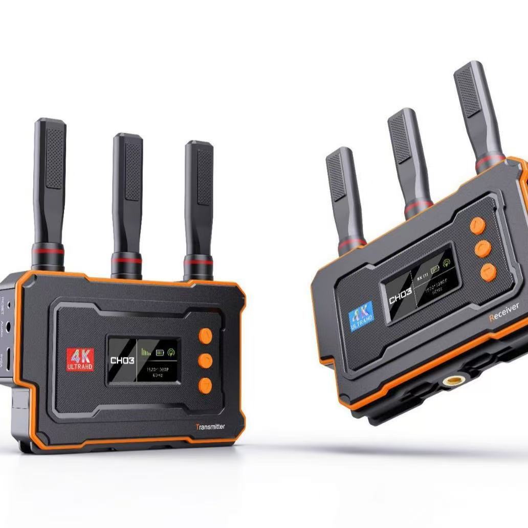 跨境新品VRRIS WL-096PRO 4K无线延长器450米无线图传 一发一收